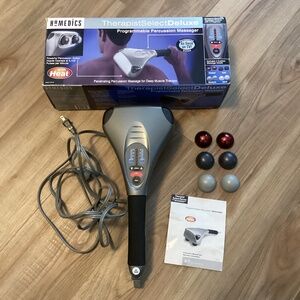 Homedics Therapist Select Deluxe Programmable Percussion Massager with Heat